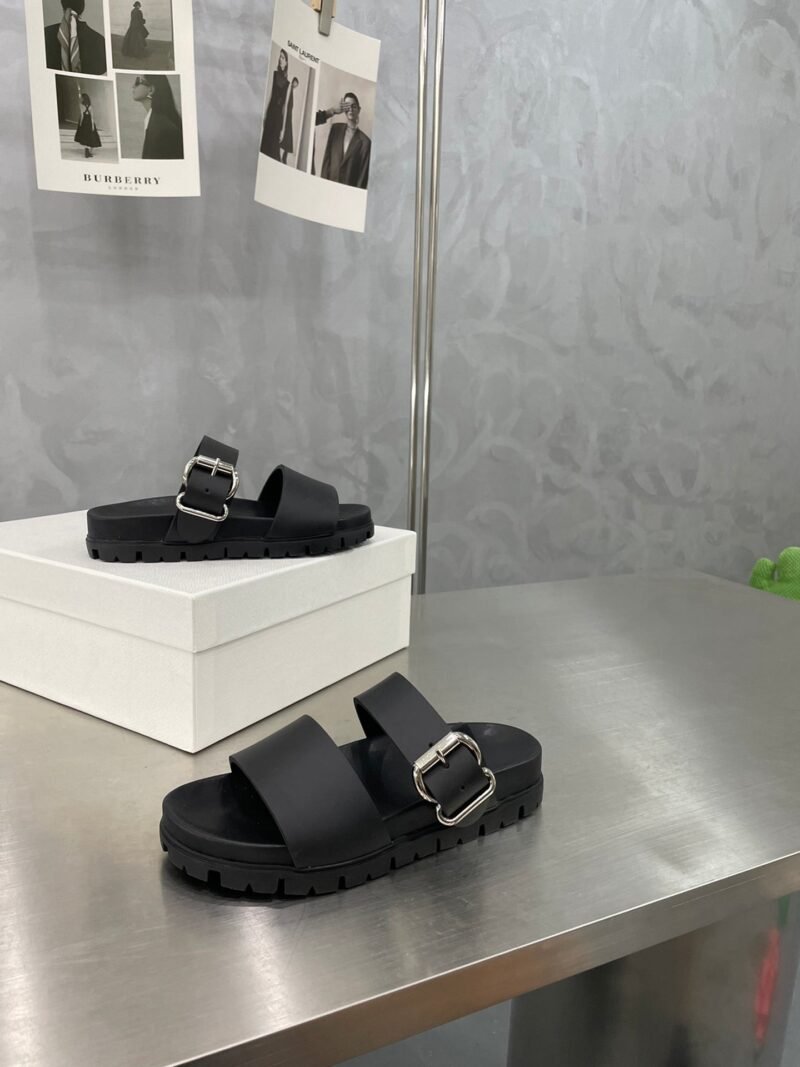 Sandalias de piel PRADA - Imagen 2