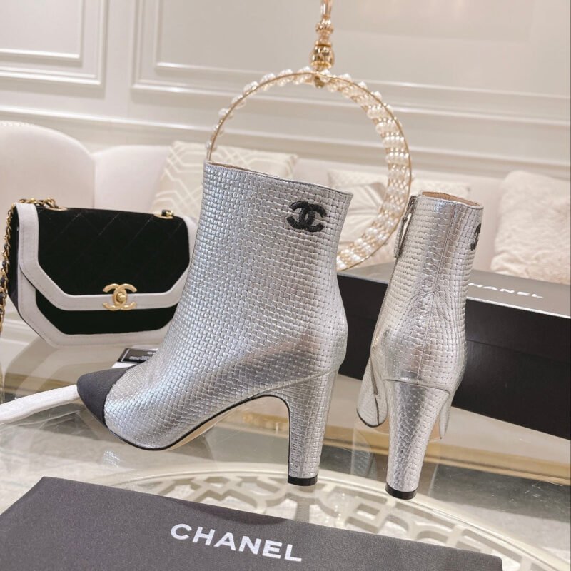 Botines con tacón Chanel - Imagen 6