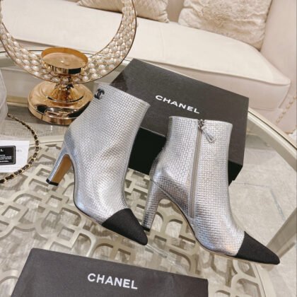 Botines con tacón Chanel