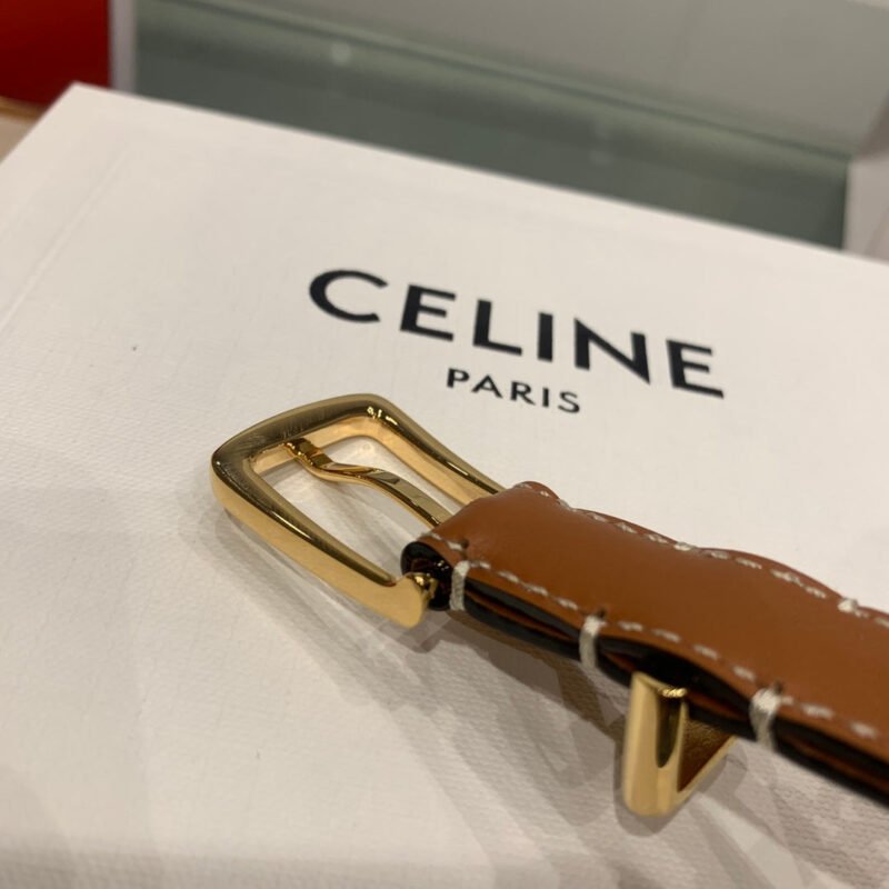 Cinturón estilo vaquero pequeño CELINE - Imagen 4