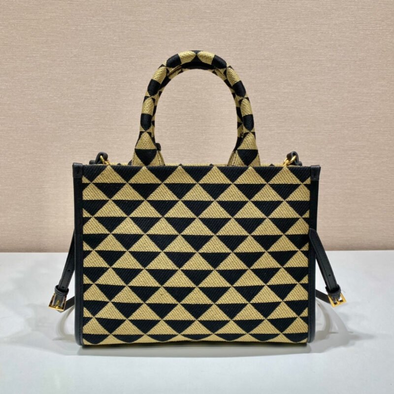 Bolso Symbole pequeño de tela bordada PRADA - Image 4