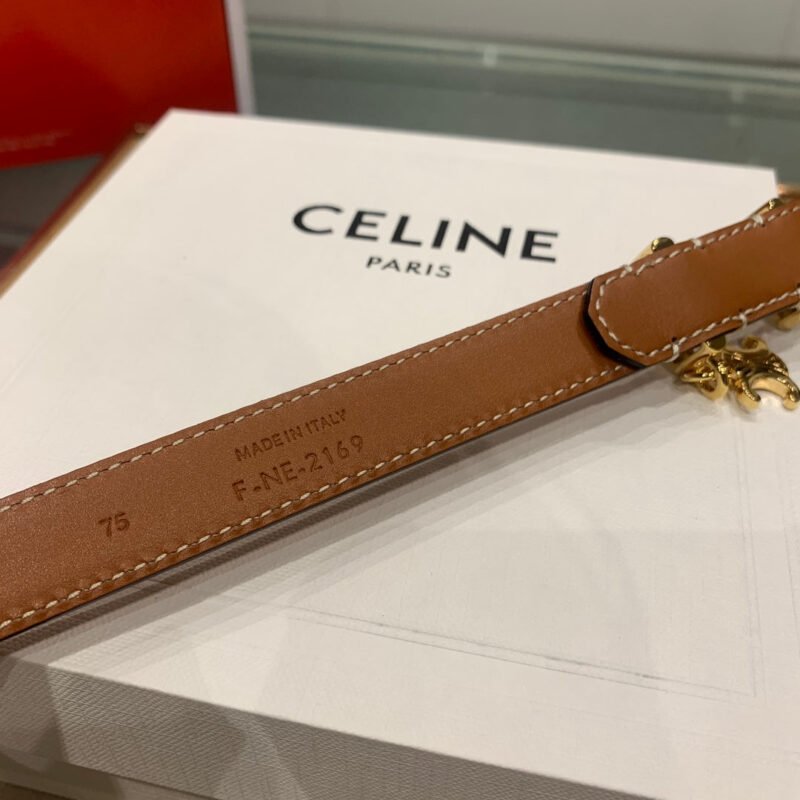Cinturón estilo vaquero pequeño CELINE - Imagen 5