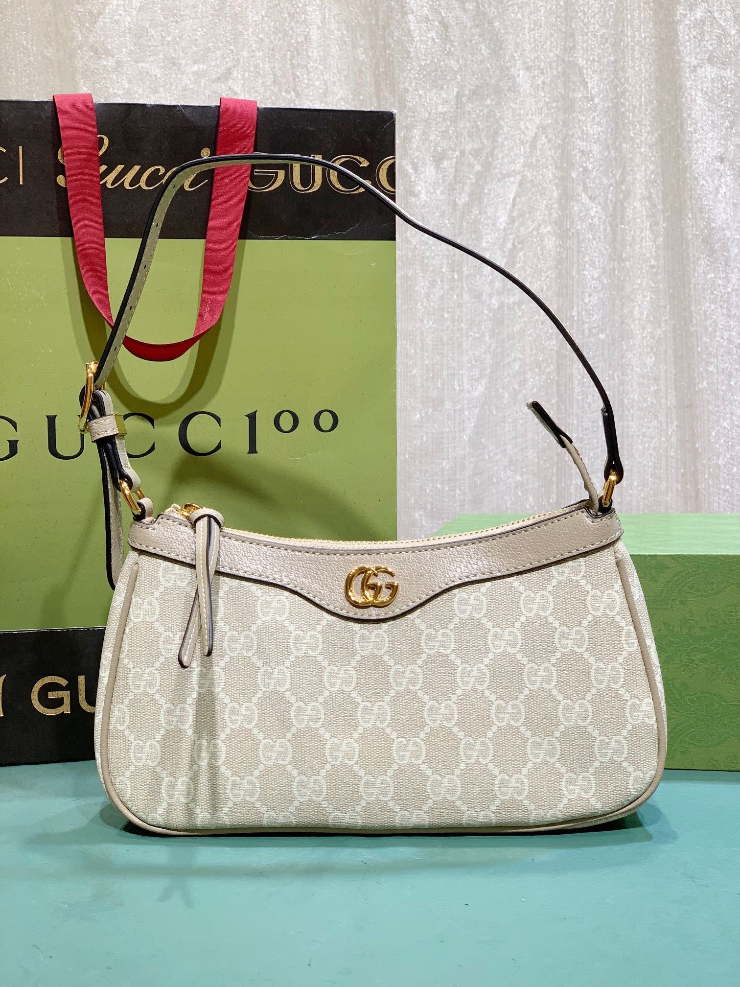 Bolso de mano ophidia pequeño Gucci