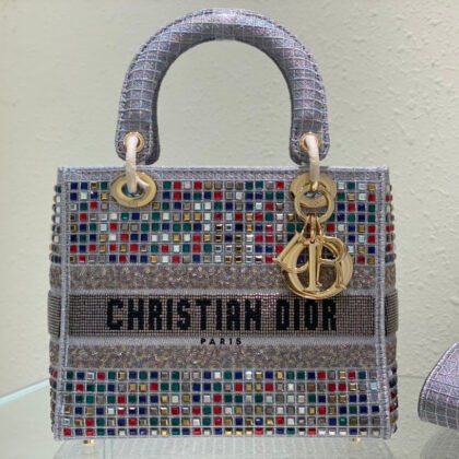 Bolso mediano Lady D-Lite DIOR
