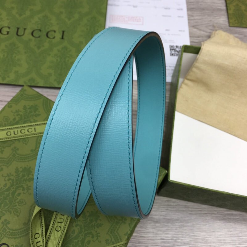 Cinturón con hebilla de G Gucci - Imagen 7