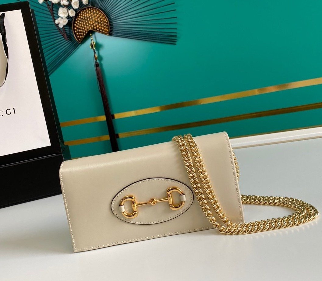 Cartera con cadena Gucci Horsebit 1955 - KJ PLUS