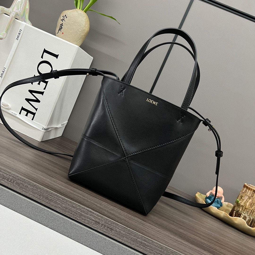 Bolso Puzzle Fold tote mini Loewe