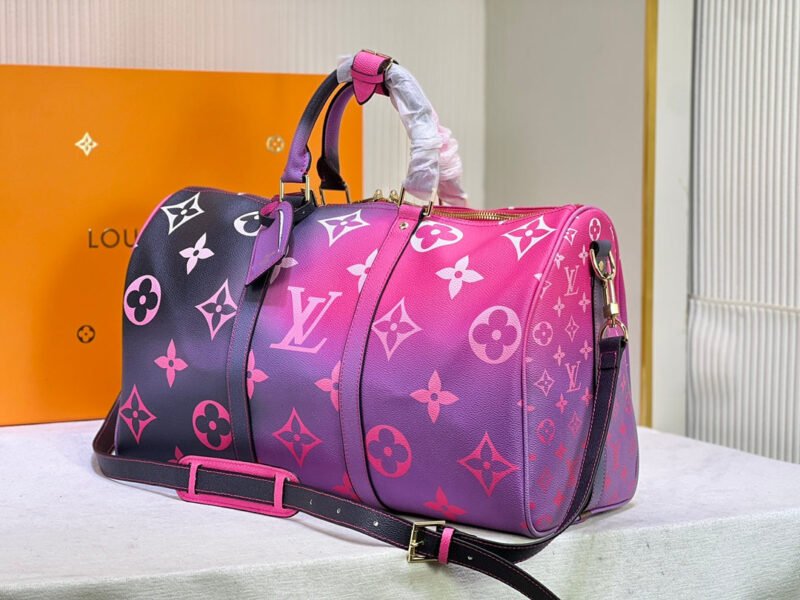 Bolso Keepall 50 con bandolera LOUIS VUITTON - Imagen 4