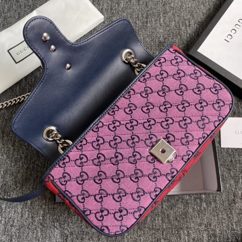 Bolso de hombro GG Marmont Multicolor - Imagen 5