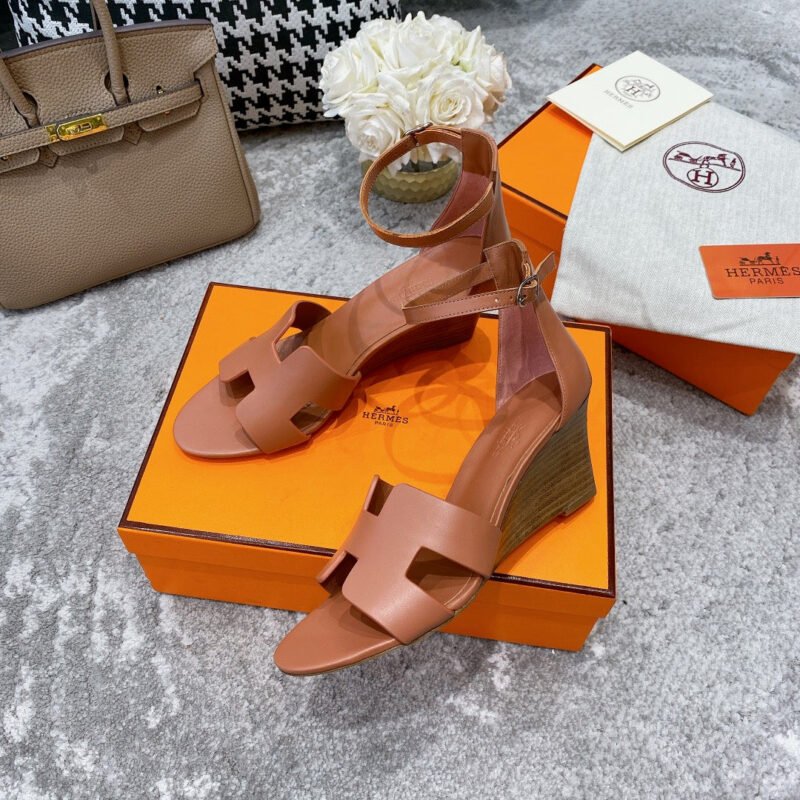 Sandalias Santorini de tacón HERMES