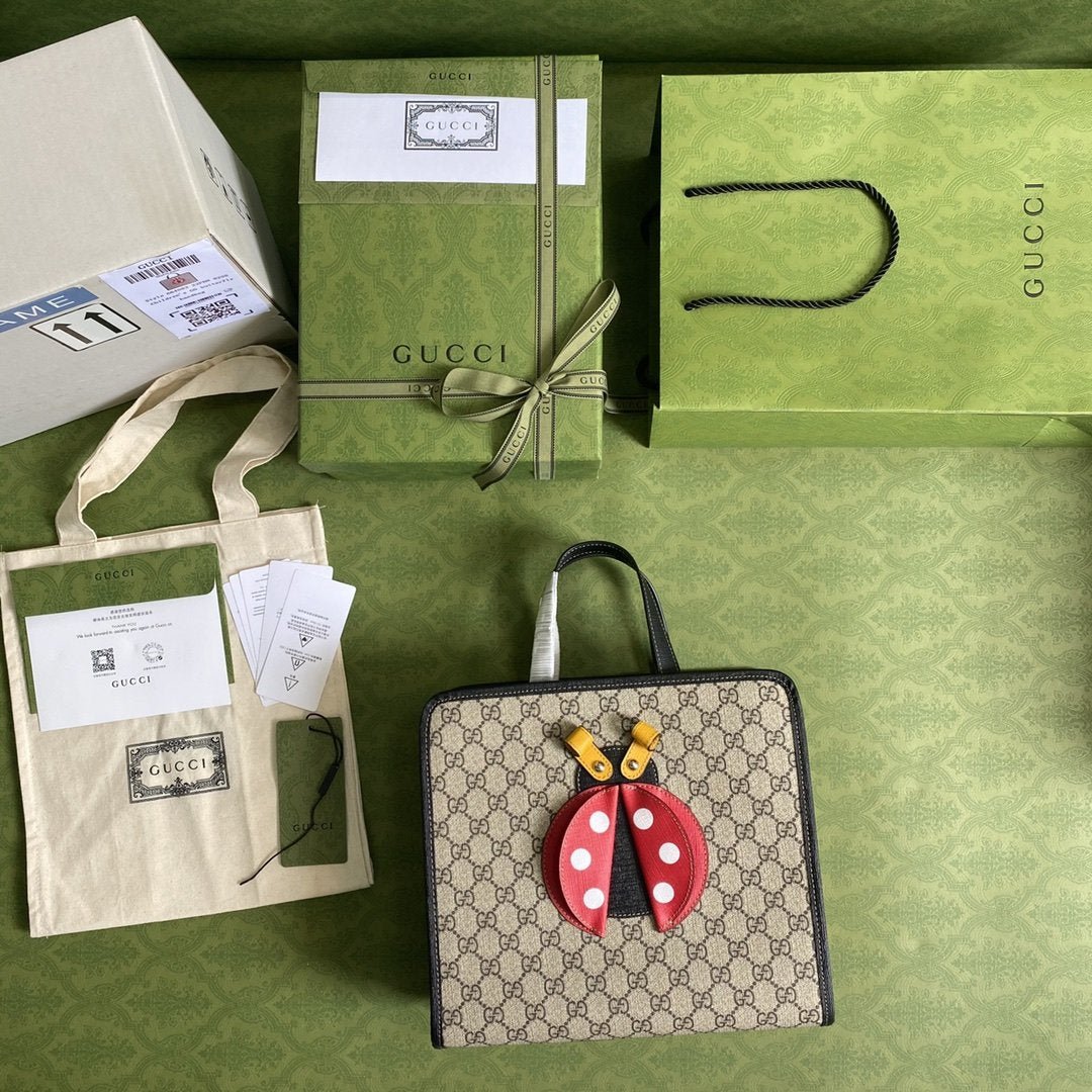 Bolso tote infantil con margarita GUCCI