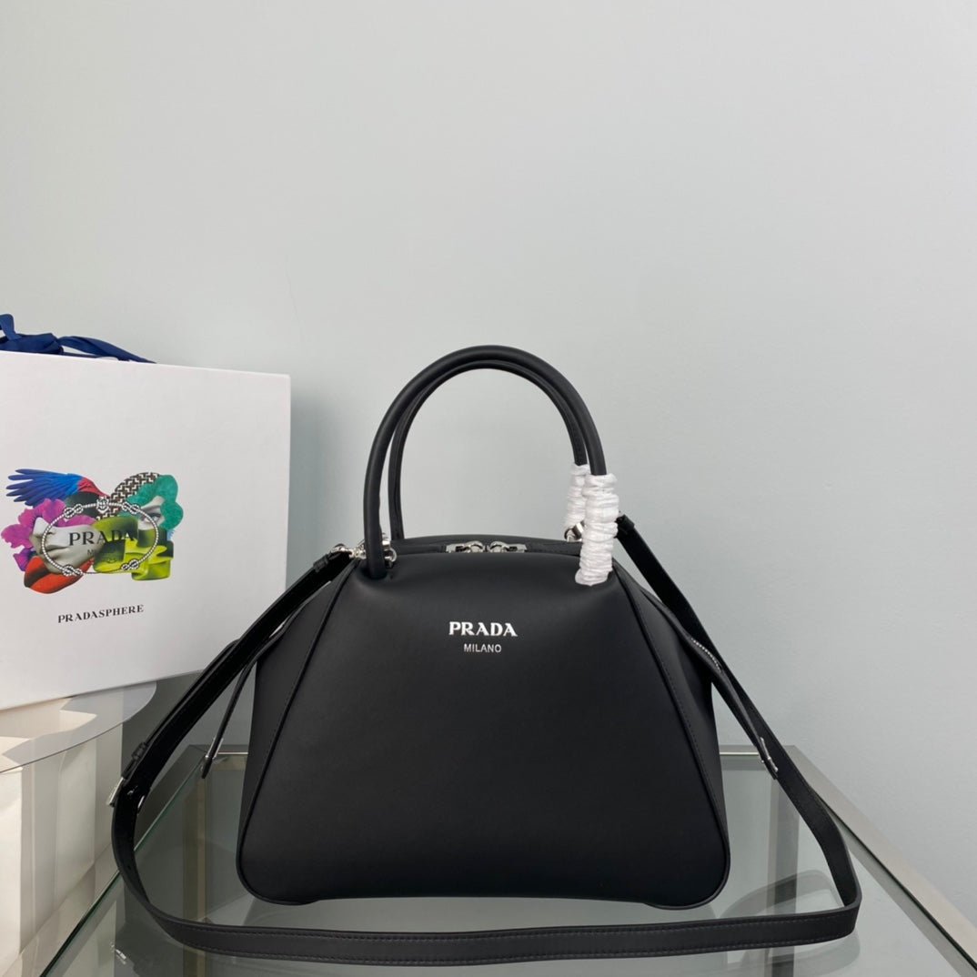 Bolso mediano Prada Supernova piel cepillada