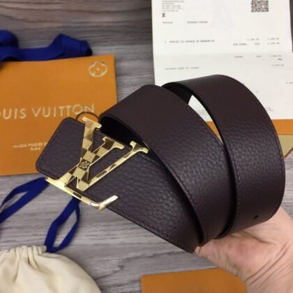 CINTURÓN REVERSIBLE DAMIER LV DE 4 CM LOUIS VUITTON