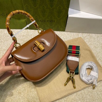 Bolso bamboo pequeño Gucci