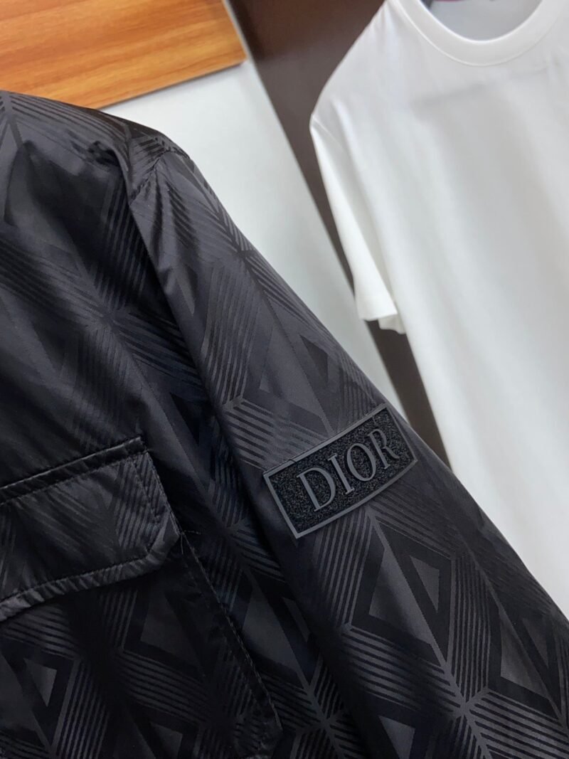 Chaqueta estampada con logo DIOR - Imagen 5