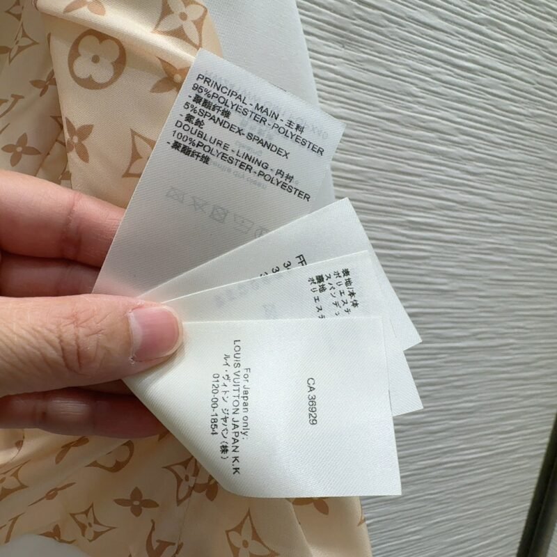 Chaqueta cropped de mikado LOUIS VUITTON - Imagen 6