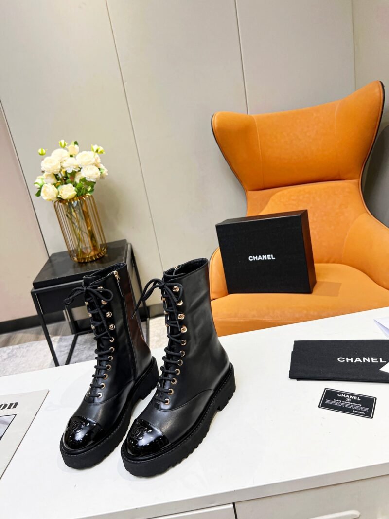 Botines de cordón Chanel - Imagen 2