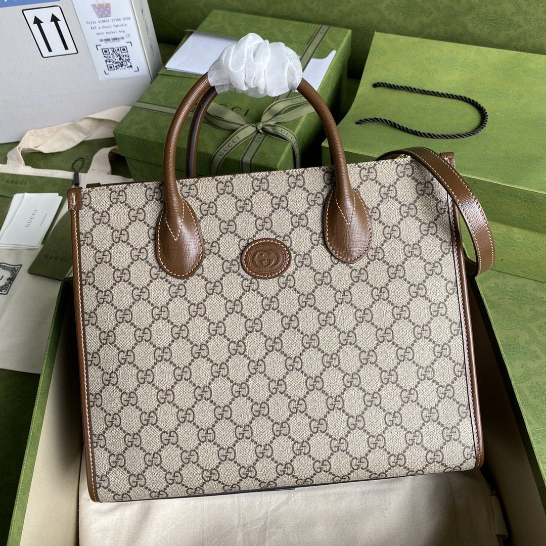 Bolso tote pequeño con GG GUCCI