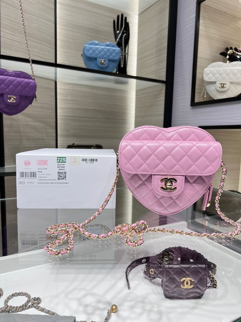 BOLSO CORAZÓN CHANEL