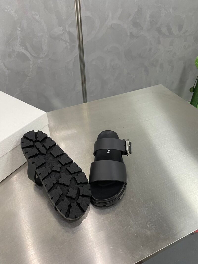 Sandalias de piel PRADA - Imagen 5
