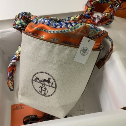 BOLSO PICOTIN DE LINO HERMES
