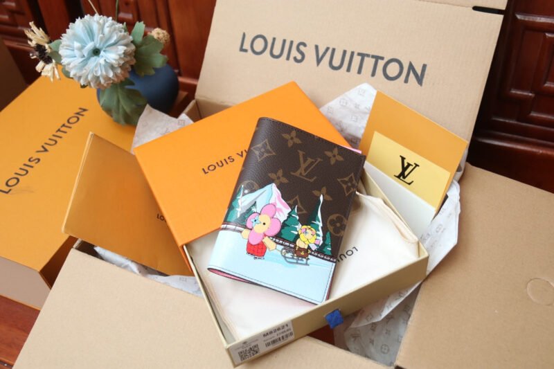 Funda de pasaporte Louis Vuitton
