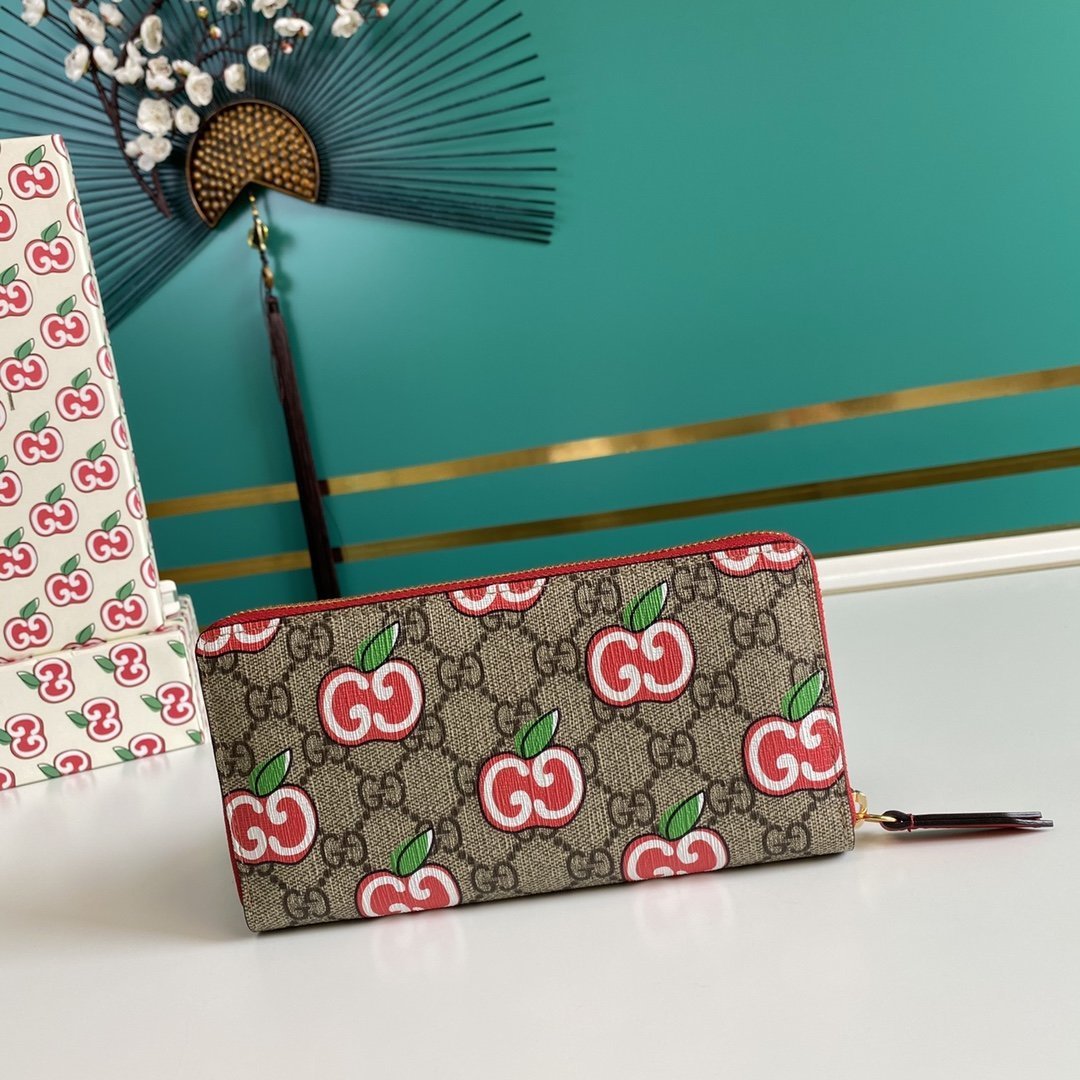 Cartera con cremallera San Valentín chino GUCCI - KJ PLUS