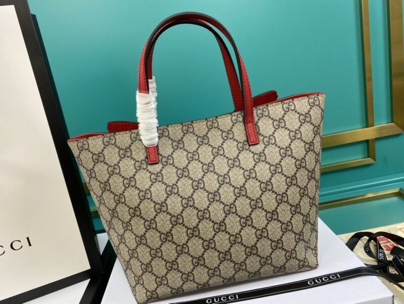 Tote Infantil GG con Mariposa Arcoíris GUCCI - Imagen 5