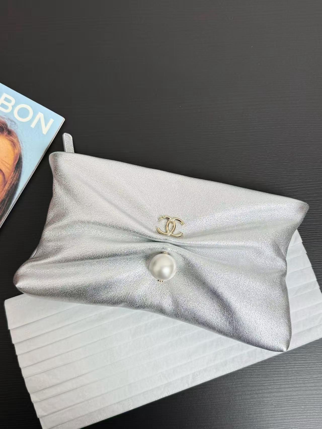 Clutch Con Cadena Chanel