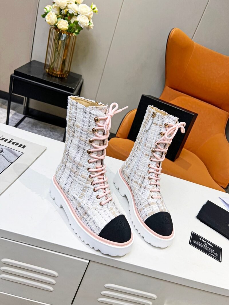 Botines de cordón Chanel