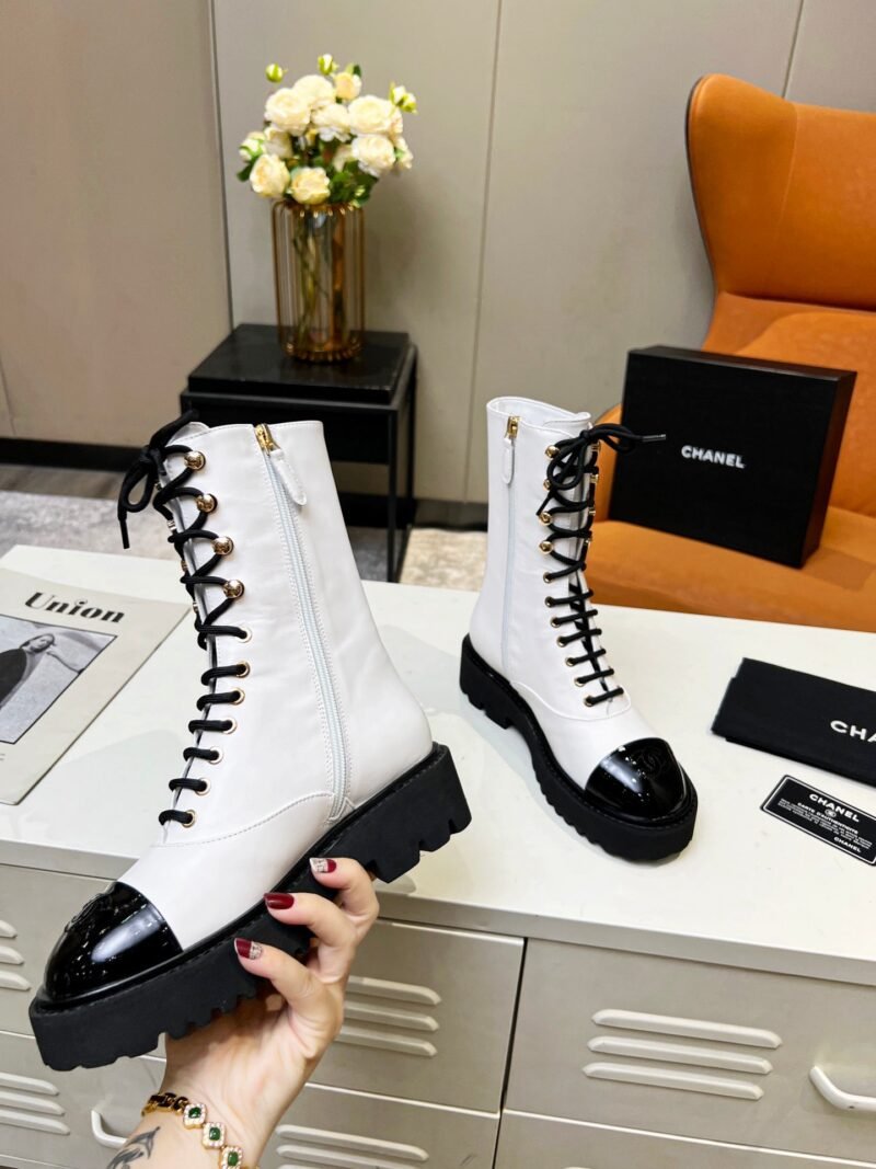 Botines de cordón Chanel - Imagen 5