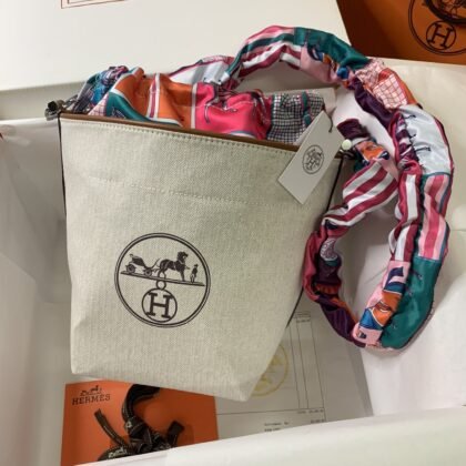 BOLSO PICOTIN DE LINO HERMES