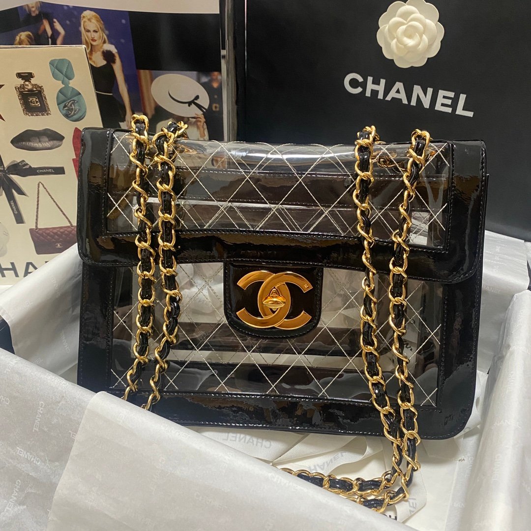 Bolso Quilted CC Jumbo Chanel