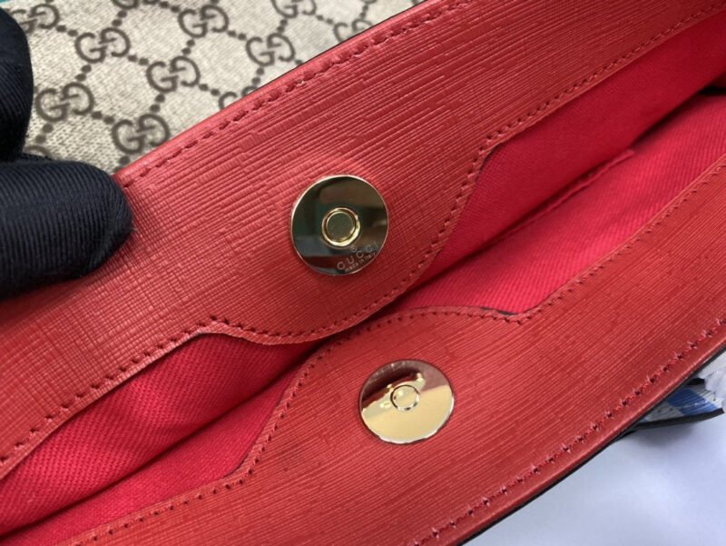 Tote Infantil GG con Lazo de Cuadros GUCCI - Imagen 27