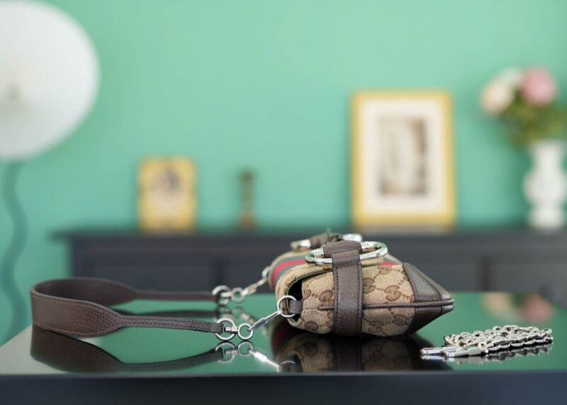 Bolsa mini Gucci Horsebit Chain - Imagen 5