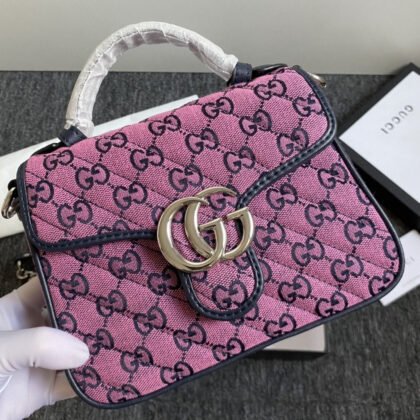 Minibolso de Mano GG Marmont Multicolor