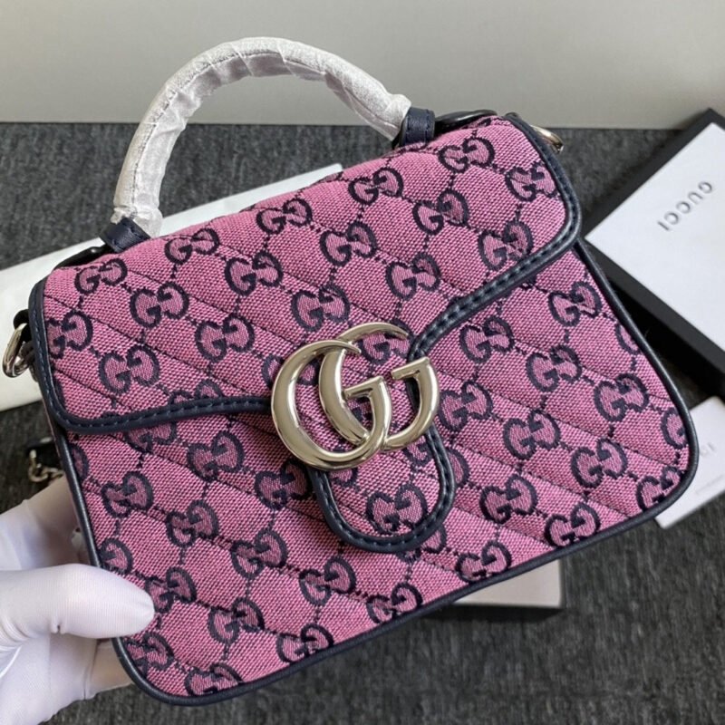 Minibolso de Mano GG Marmont Multicolor