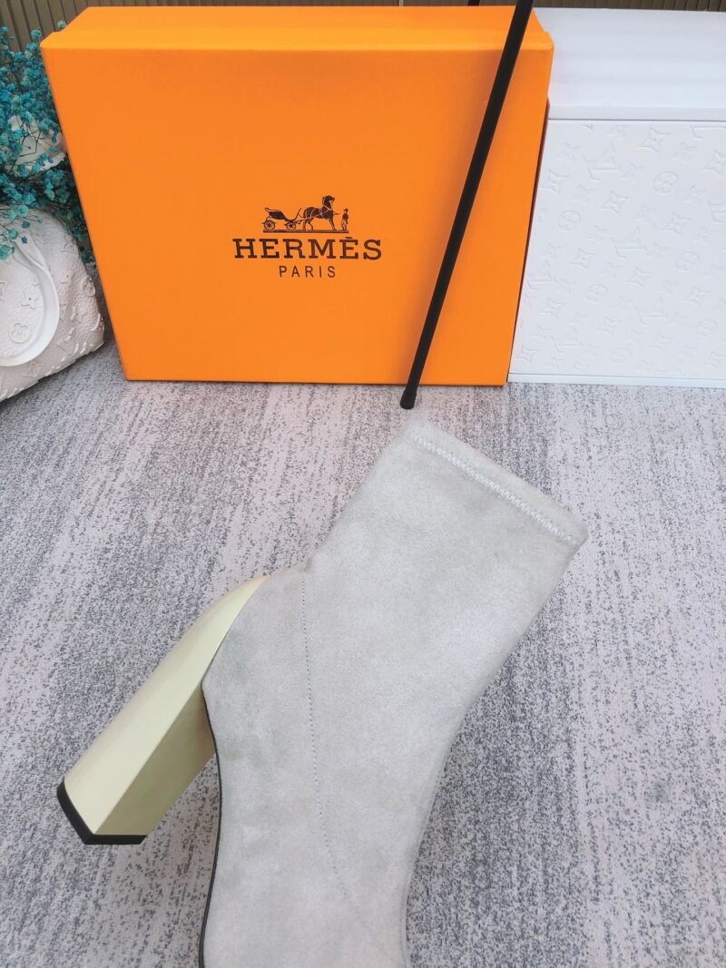 Botines con tacón HERMES - Imagen 3