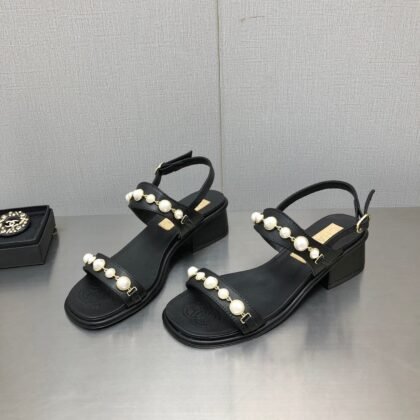 Sandalias de tacón chanel
