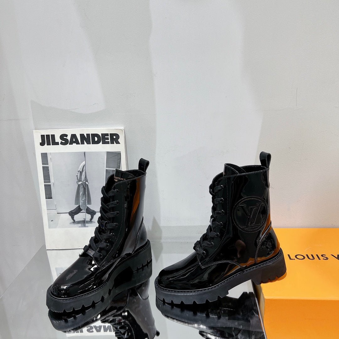 Bota Militar Plana Territory Louis Vuitton