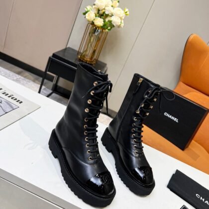 Botines de cordón Chanel
