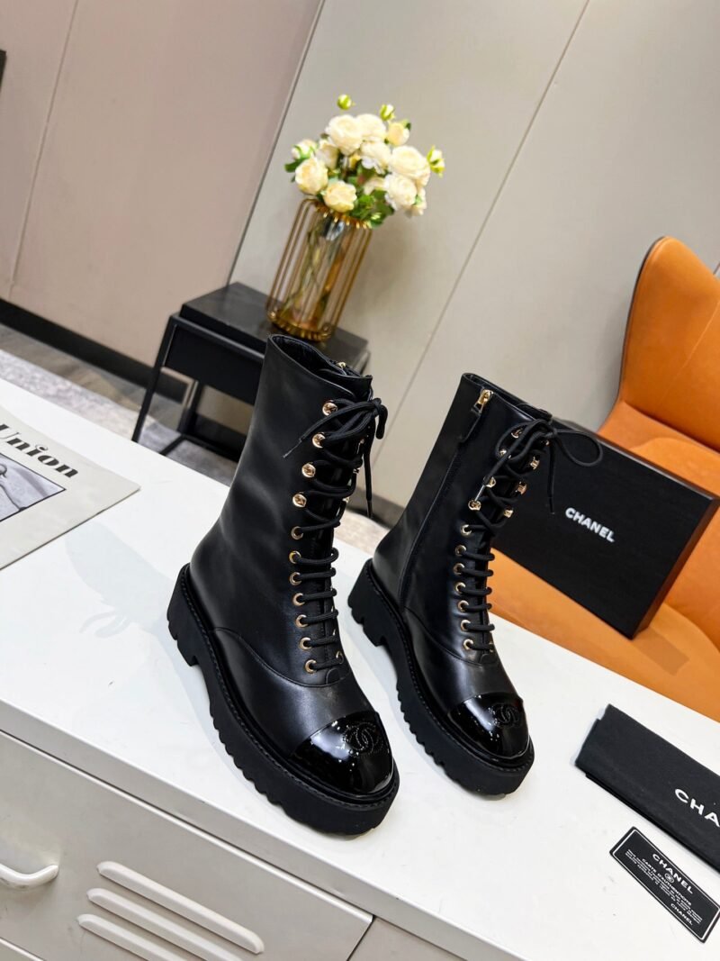 Botines de cordón Chanel