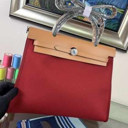 BOLSO HERBAG DE LONA - HERMES