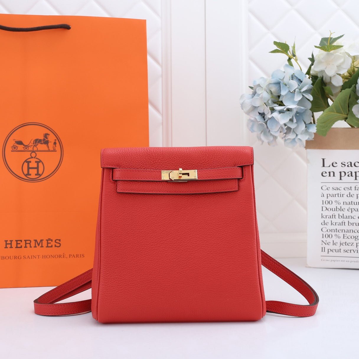 mochila Kelly Ado Hermès