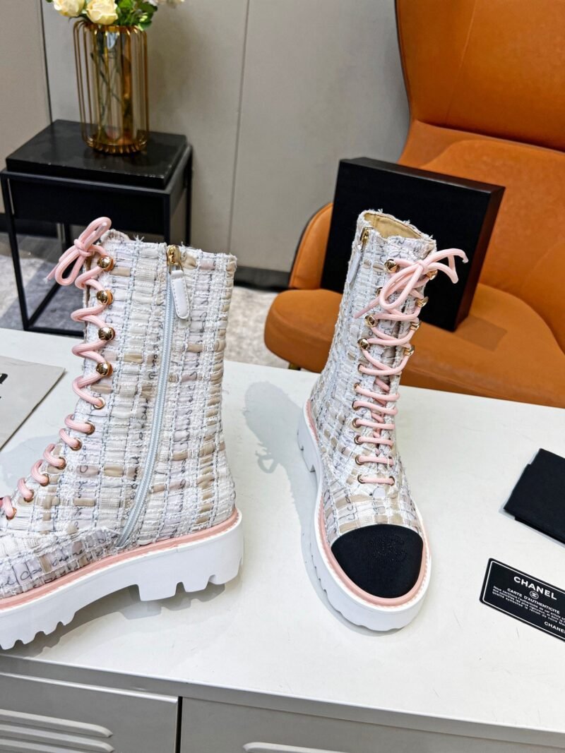 Botines de cordón Chanel - Imagen 5