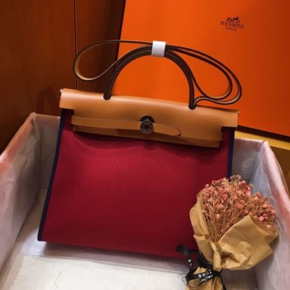 BOLSO HERBAG DE LONA - HERMES