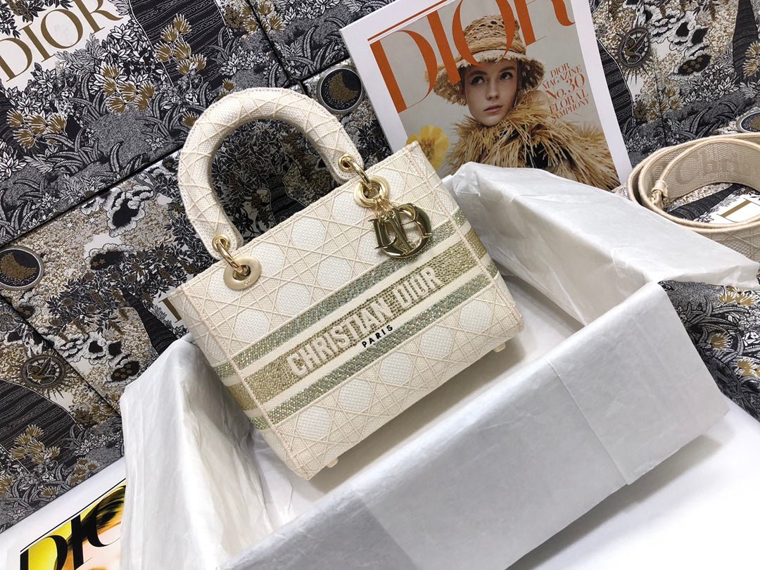Bolso mediano Lady D-Lite DIOR
