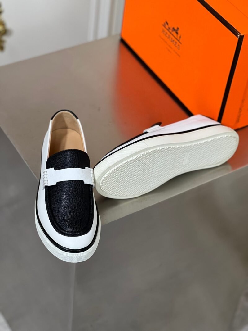 Deportivas de estilo Mocasín Ike HERMES - Imagen 4