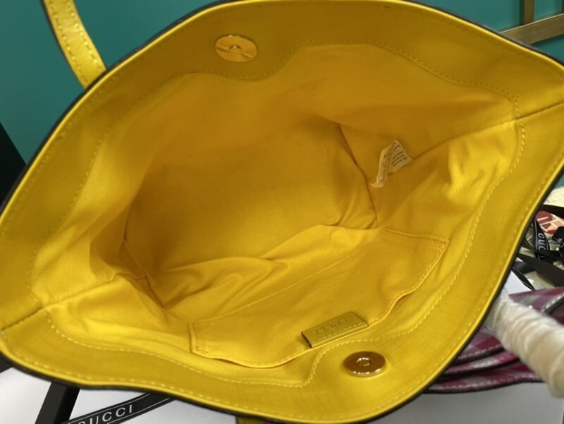 Tote Infantil GG con Lazo de Cuadros GUCCI - Imagen 12
