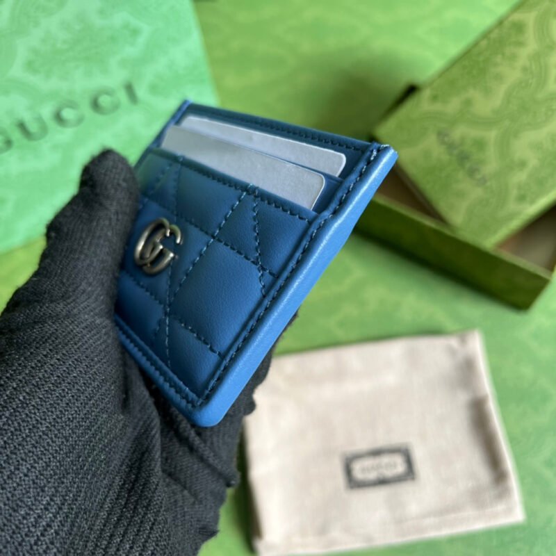 Tarjetero GG Marmont de matelassé GUCCI - Imagen 2